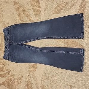 Silver Suki Boot cut jeans size 29x32